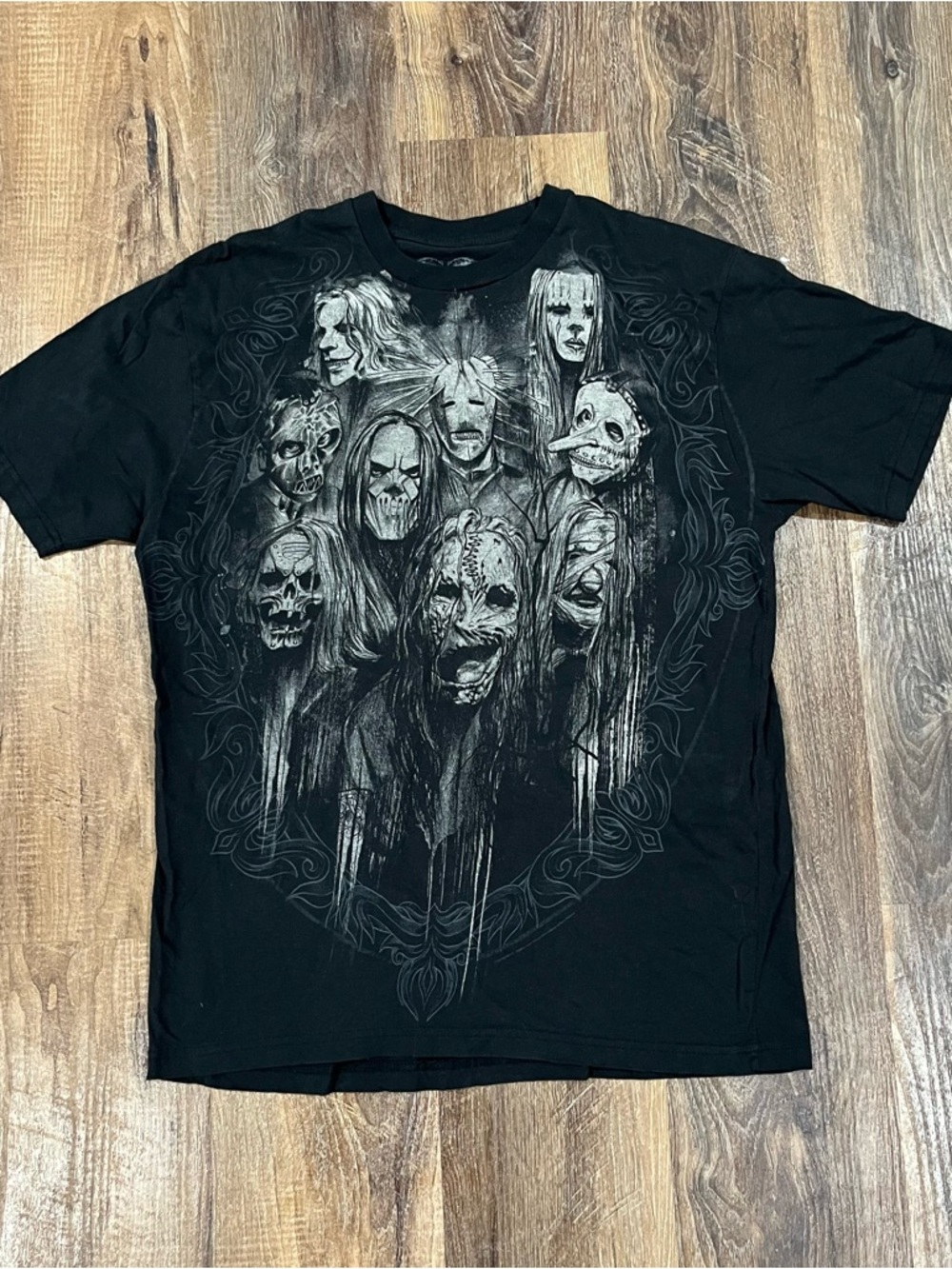 Slipknot Rock & Rebellion Tee Shirt - 2 Sided - XL Nu Metal